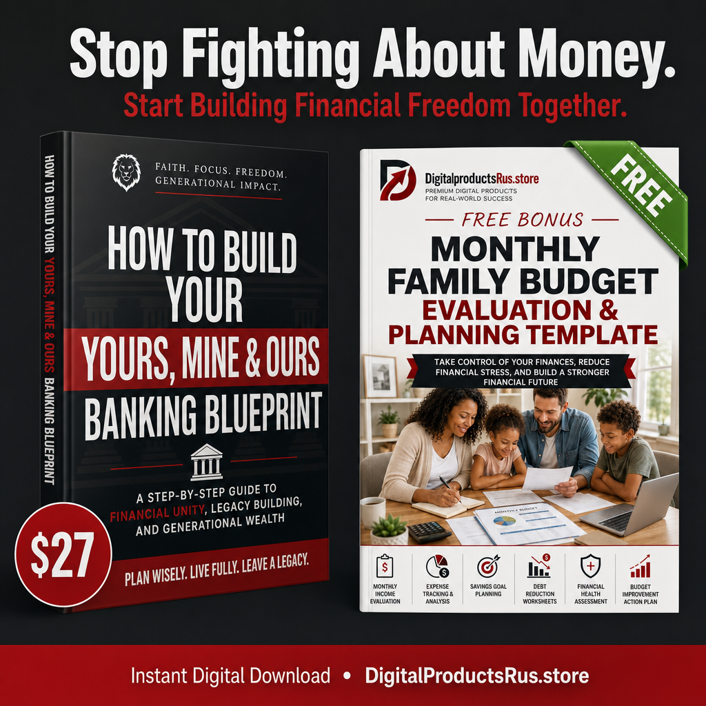 Yours, Mine and Ours Banking Blueprint